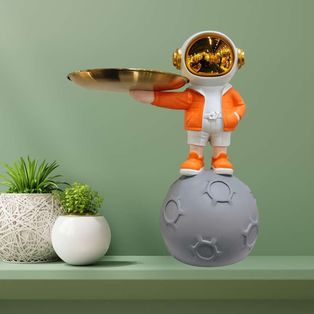 Astronaut Kid with Plate