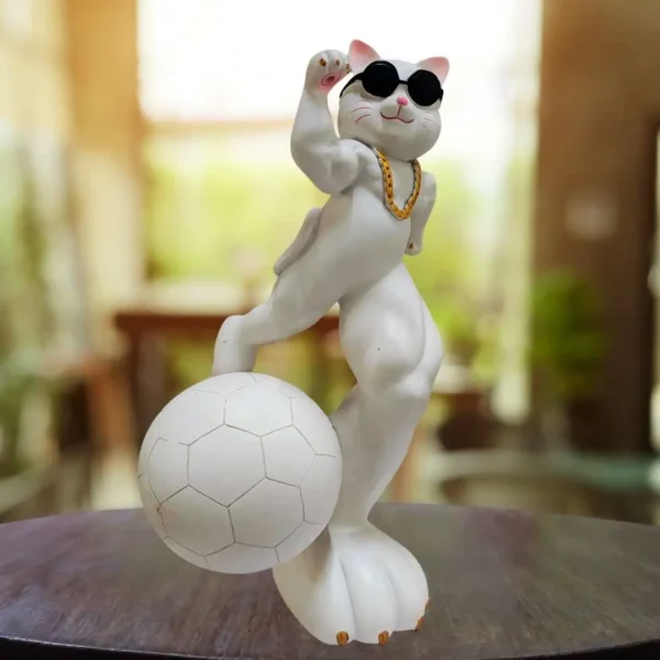 Cat Football Kick Artifact