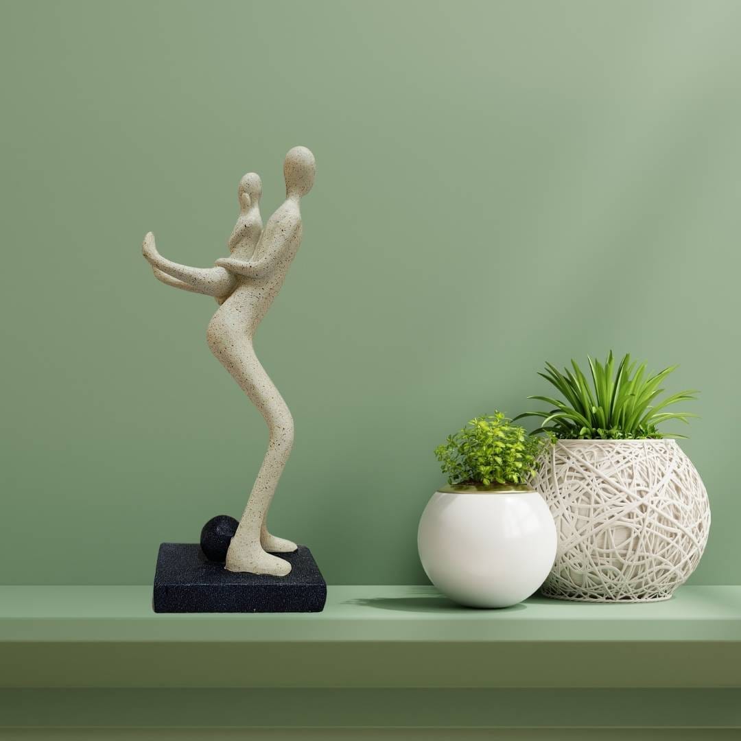 Father and Son Showpiece