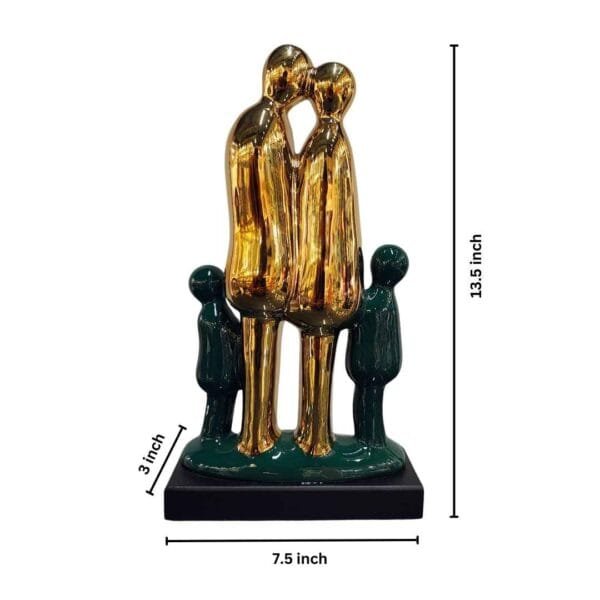 Loving Family Showpiece Dimension