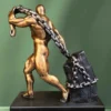 Muscle Man Pulling Rock Showpiece