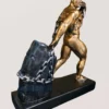 Muscle Man Motivational Figure