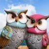 Owl Pair Vastu