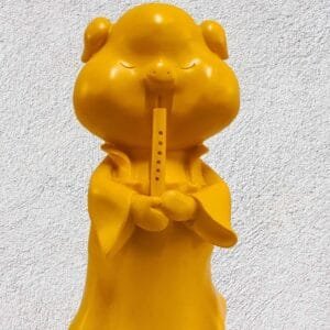 Piglet with Flute