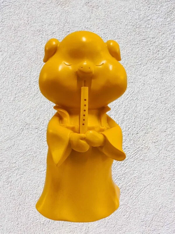 Piglet with Flute