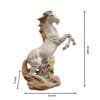 Shiny White Horse Size