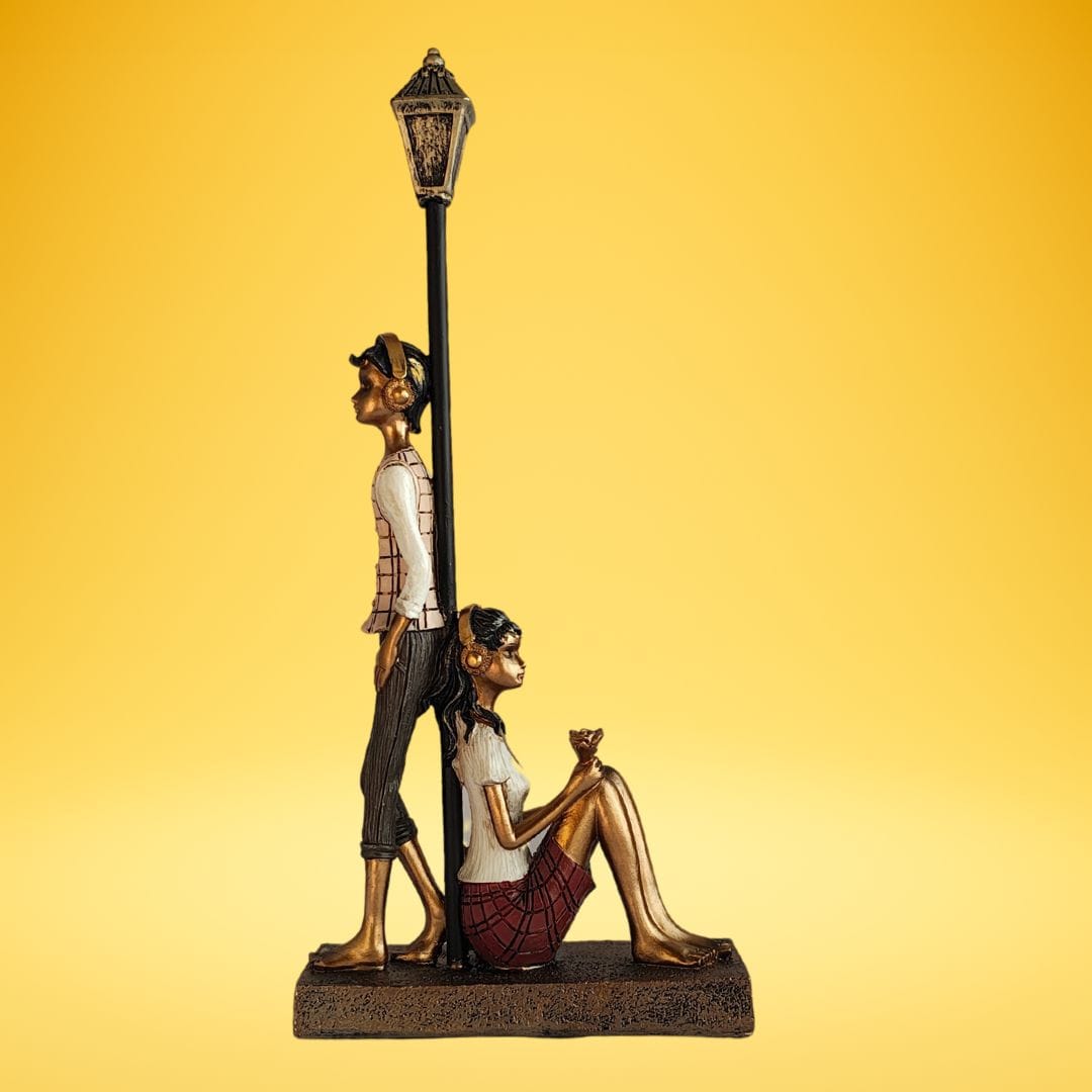Couple Under Lamp Post
