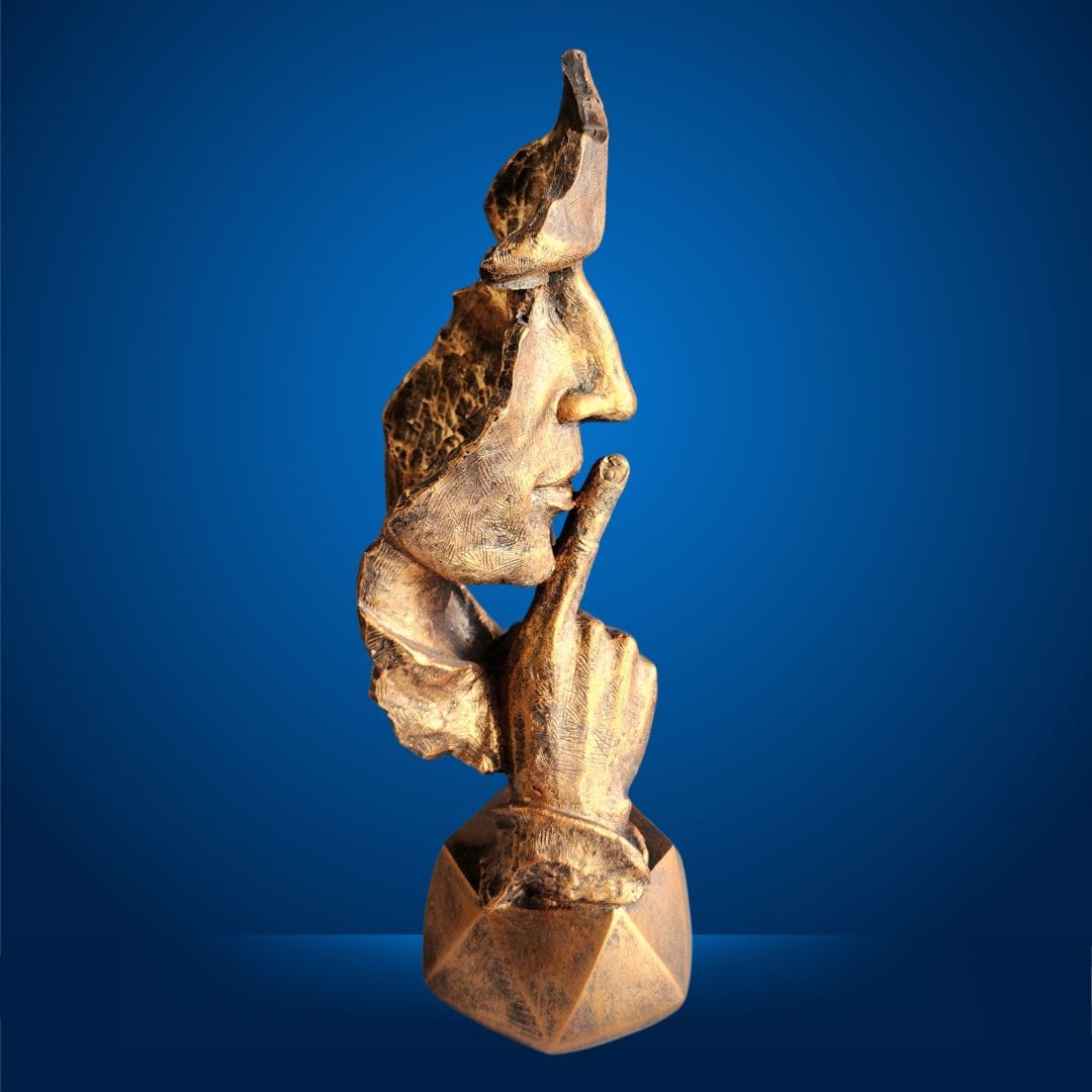 Finger on Lip Statue Finger on Lip Statue