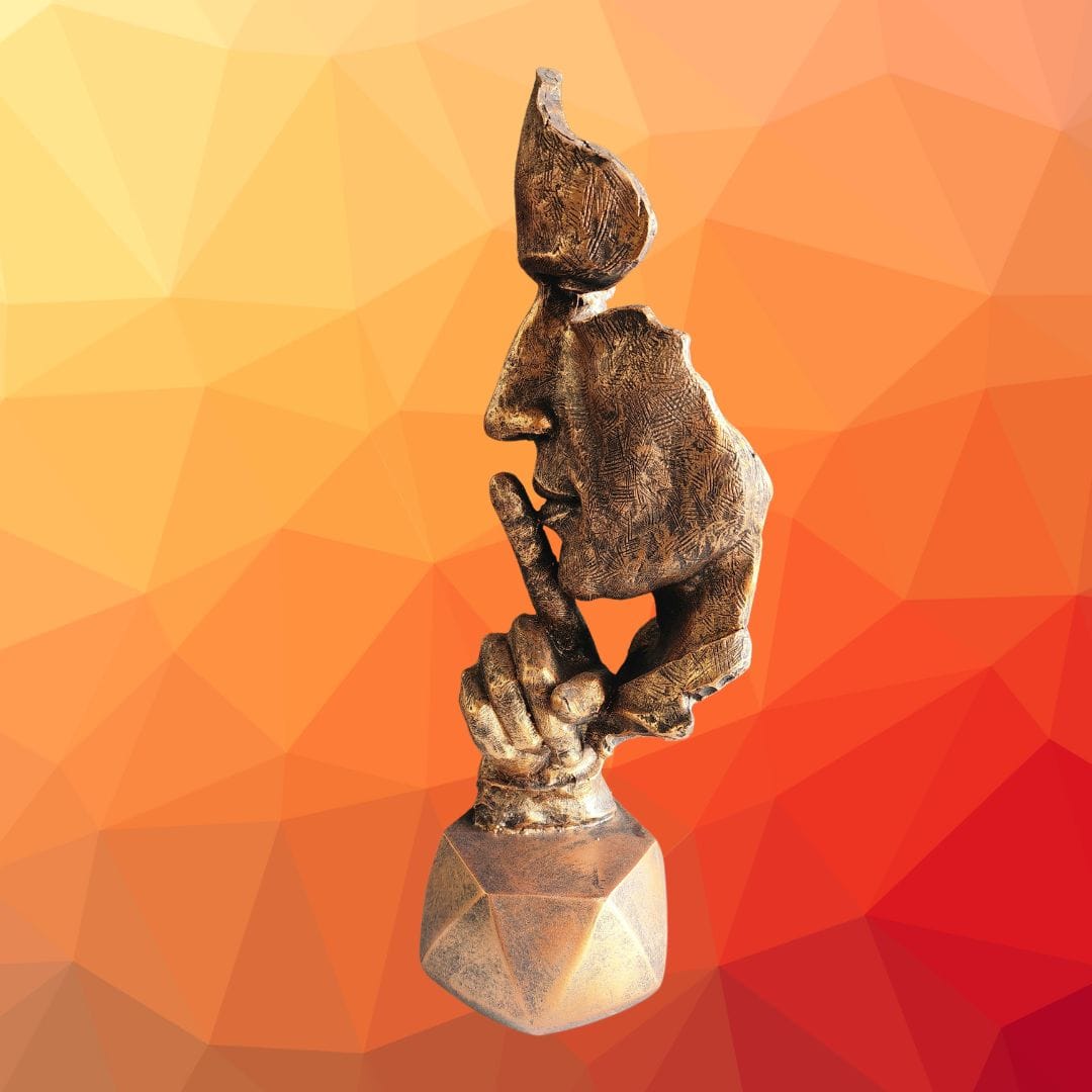 Keep Silent Showpiece